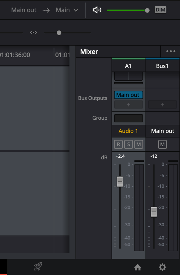 Checking bus outputs